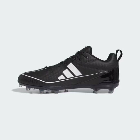 Adidas Adizero Electric.2 IF2452 Boots Men 12 Black White Football Cleats NR9687 - Picture 2 of 9